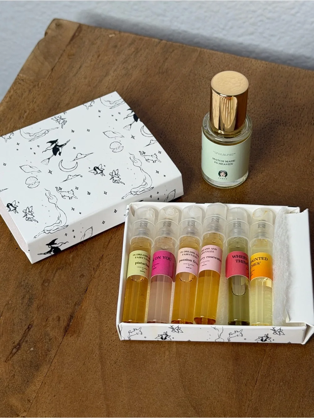 SORCE Scent samples and mini