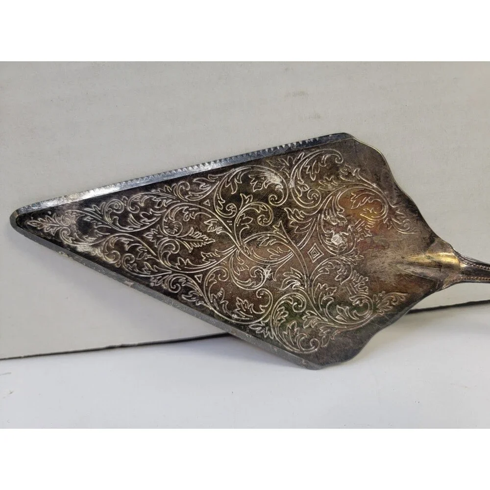 Unbranded vintage silverplated