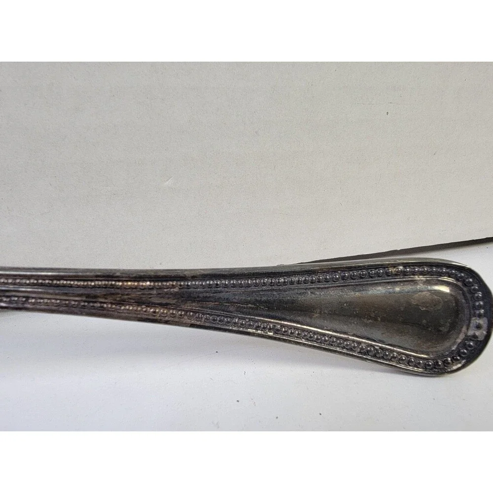 Unbranded vintage silverplated