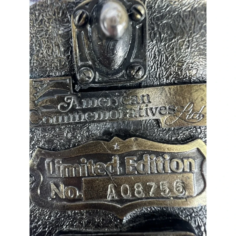 VTG‎ American Commemoratives Ltd. 200 Years Presidency Metal Belt Buckle A03924