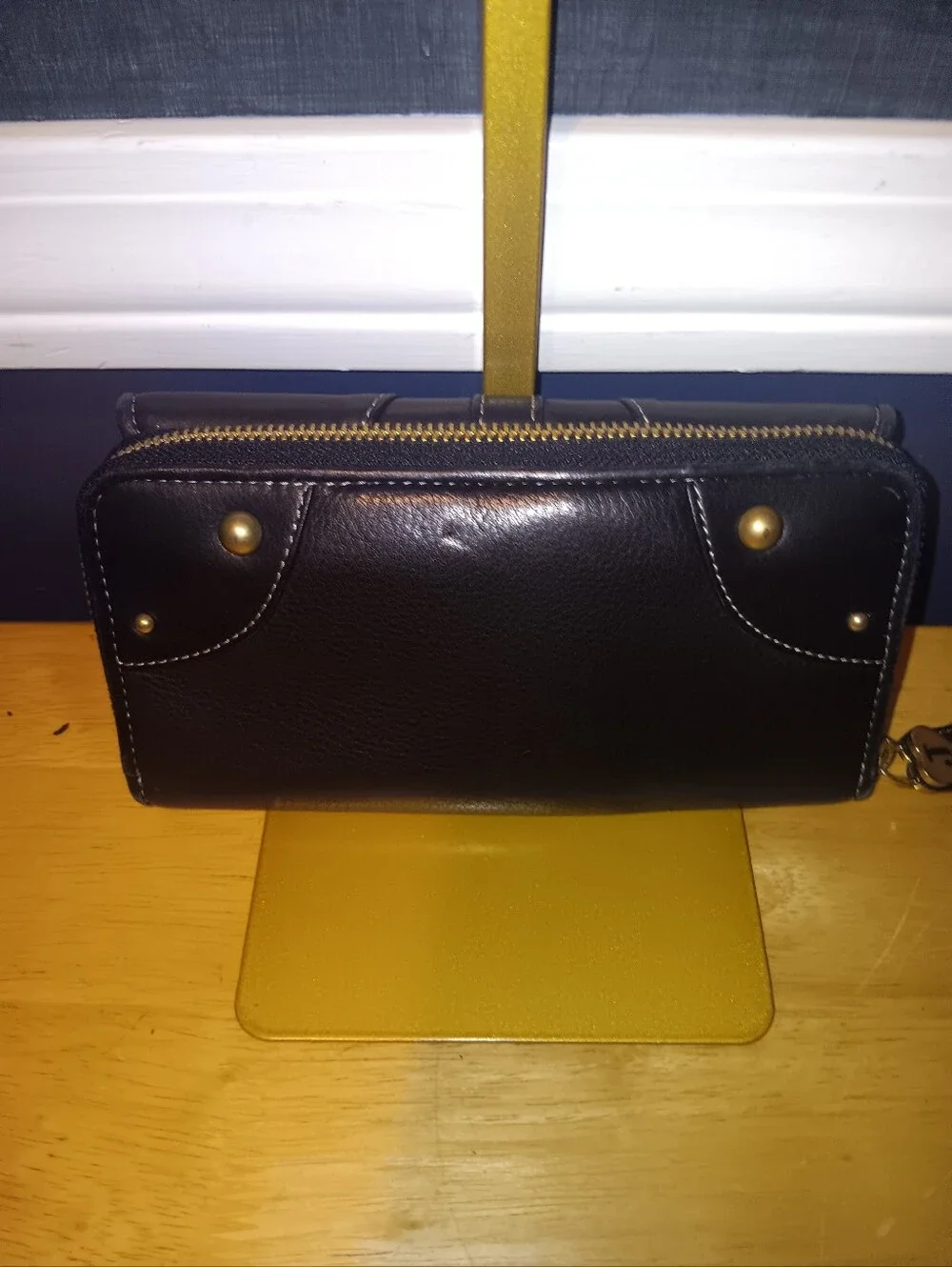 Juicy Couture Vintage Y2k Scottie Leather Mutli Compartment Wallet