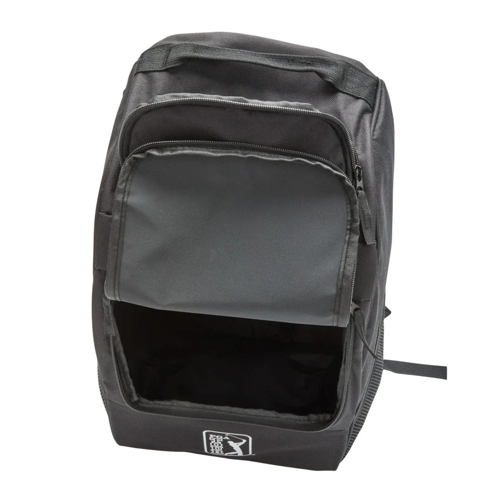 PGA TOUR Golf Disc Backpack‎ Lightweight Sports Travel Bag Black