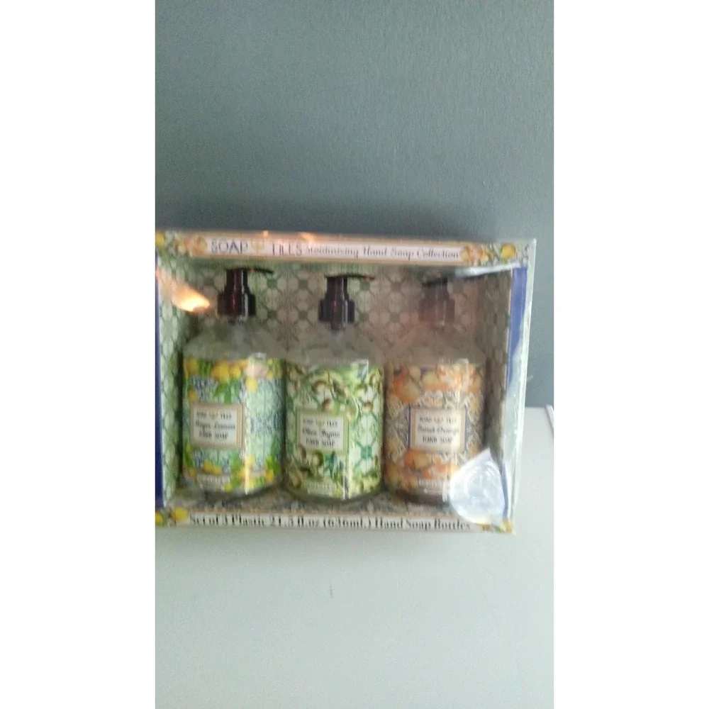 Soap Tress Moisturizing Hand‎ Soap Collection - Meyer Lemon, Olive Thyme