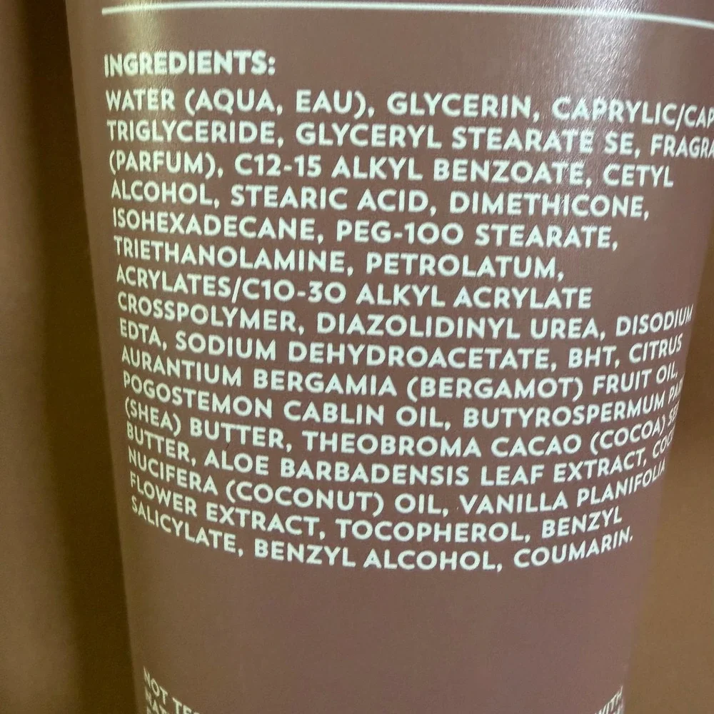 Bath & Body Works packaging deeply