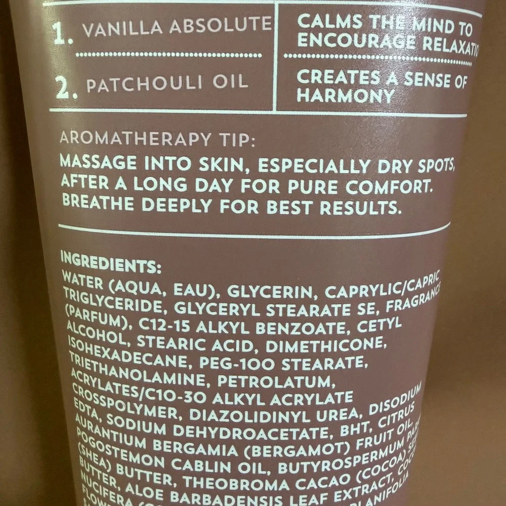 Bath & Body Works feeling comfort