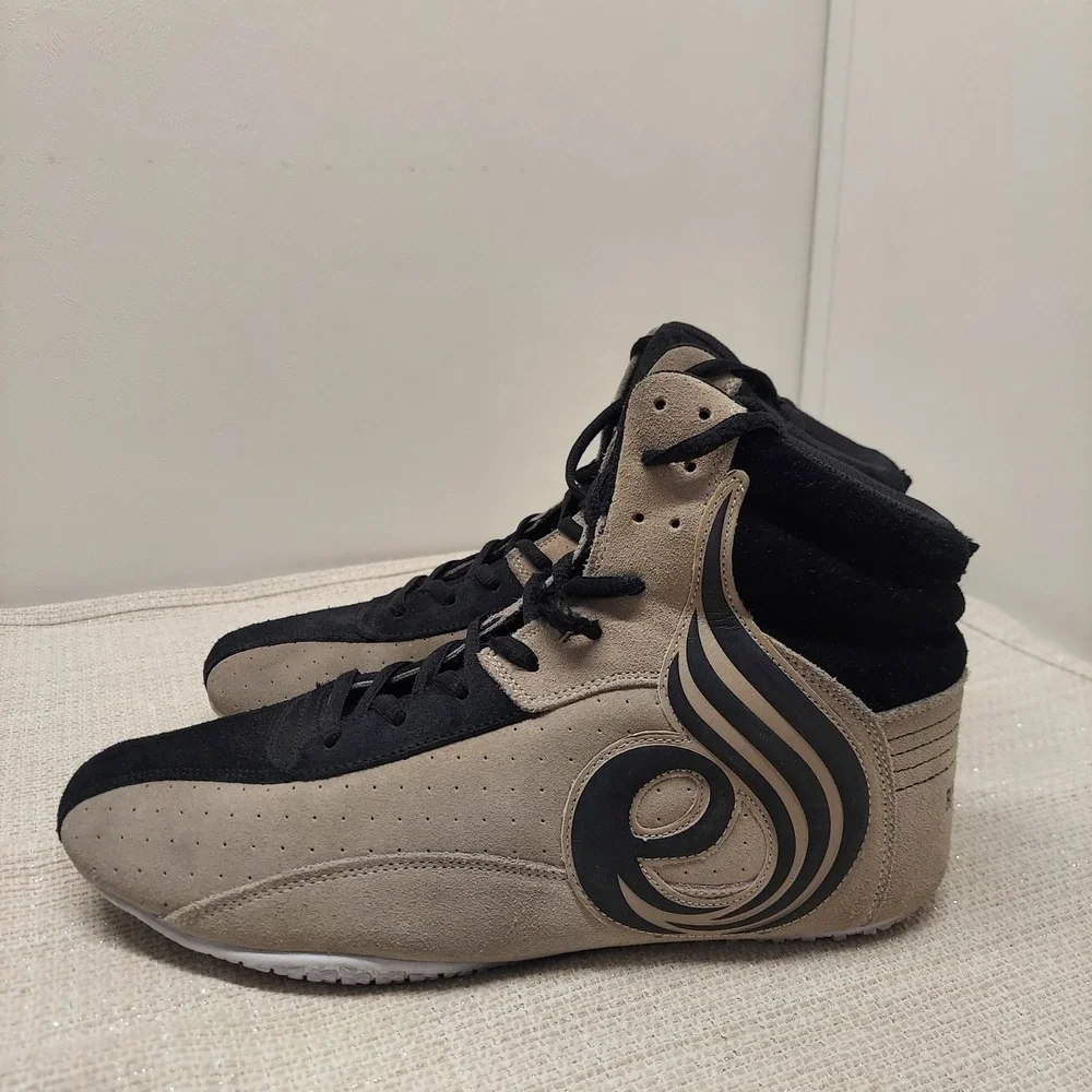 Ryderware Raptor Shoes D-Mak Men's Size 10 Cork Look And Black Detail Hi-top