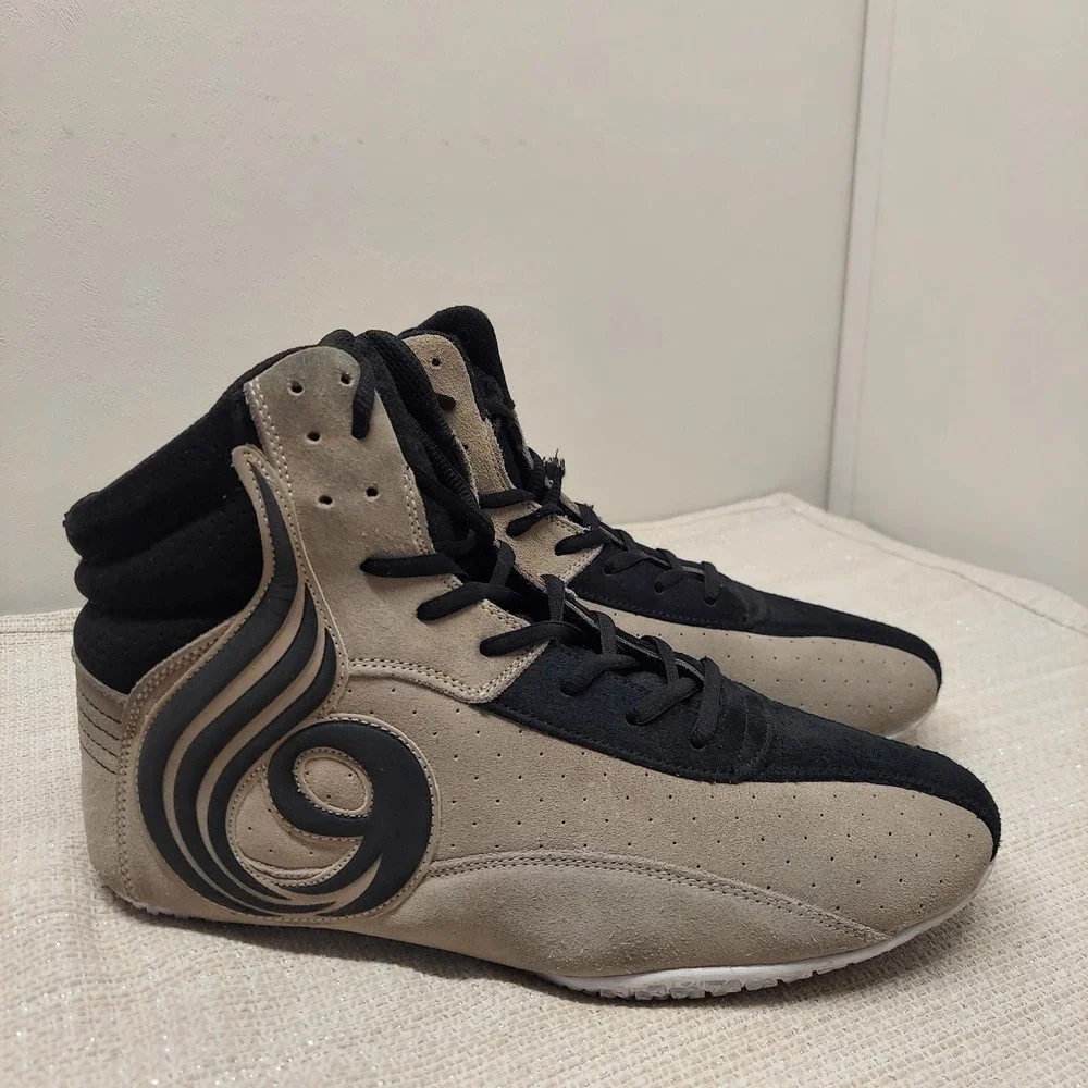 Ryderware Raptor Shoes D-Mak Men's Size 10 Cork Look And Black Detail Hi-top