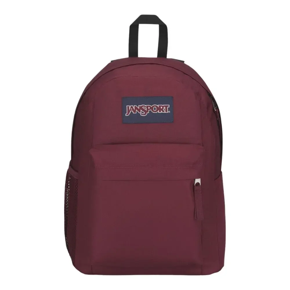 NEW JanSport Essential Pack Backpack Russet Red JS0A83M104S Bookbag Daypack