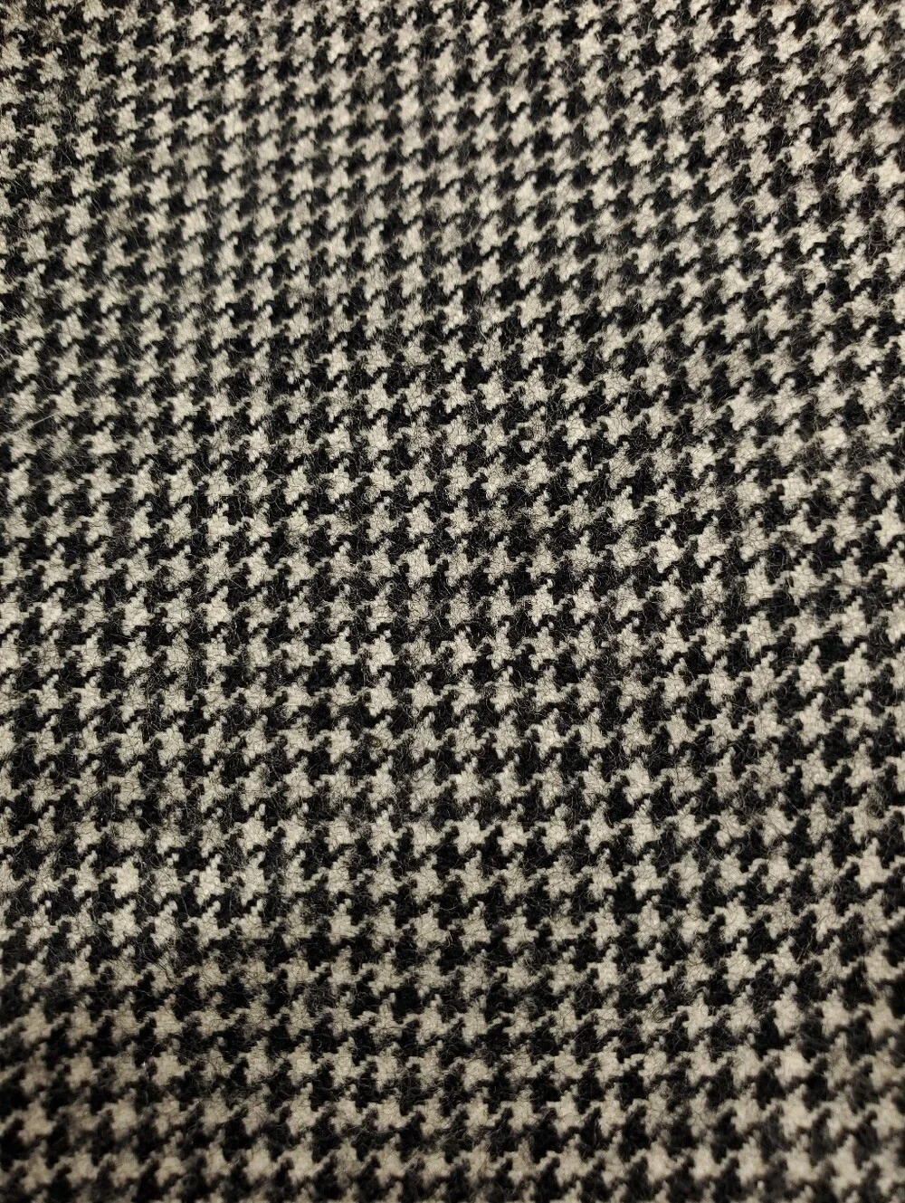 Brunello Cucinelli Houndstooth Wool Vest Waistcoat 52 Black White Italy Luxury