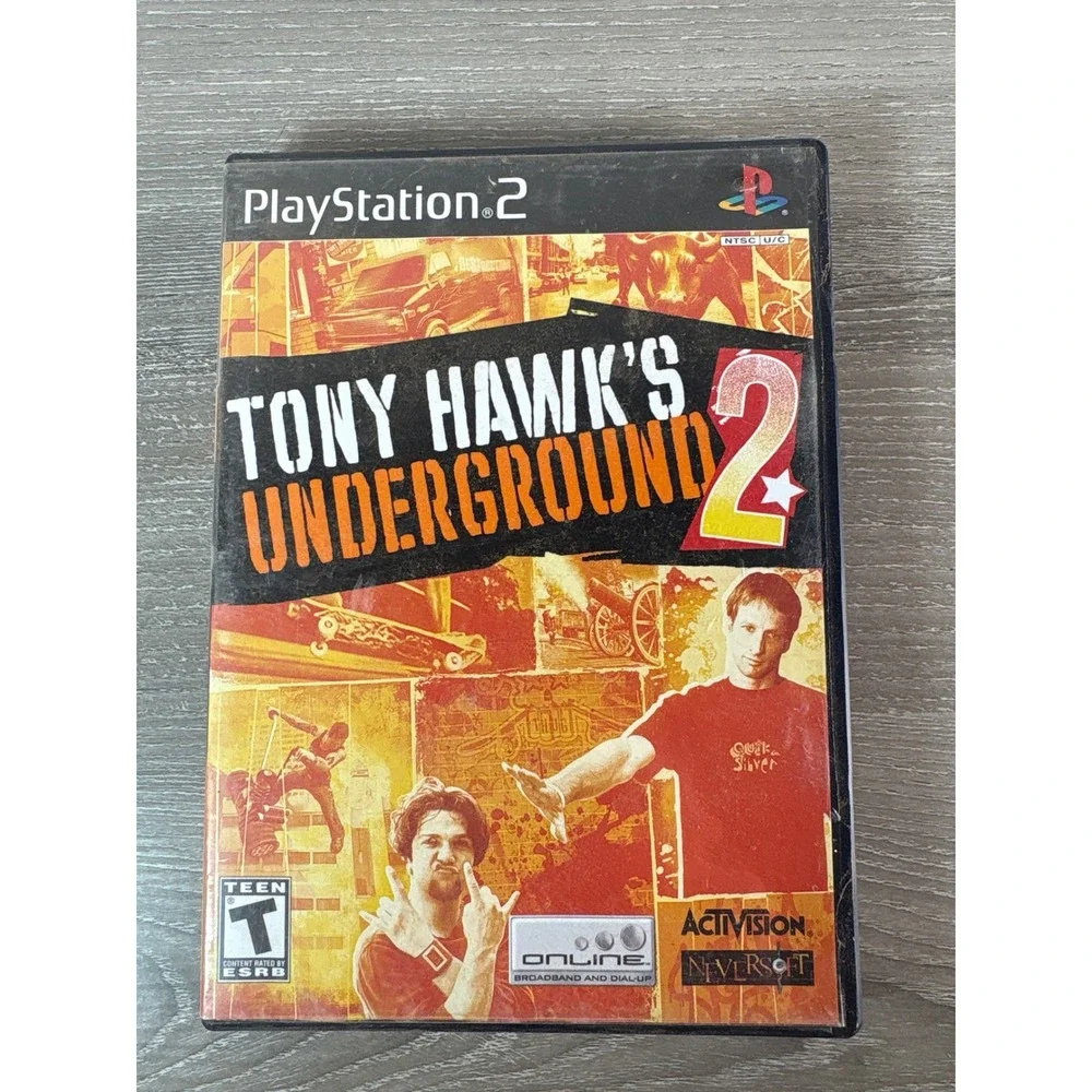 Tony Hawk's Underground‎ 2 PlayStation 2 Game PS2 Activision Neversoft- CIB