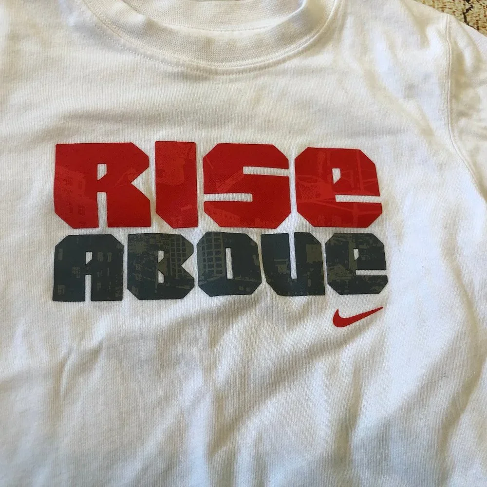 Nike 2T T-Shirt Rise Above Basketball Toddler Baby Long Sleeve Tee‎ Shirt Boys