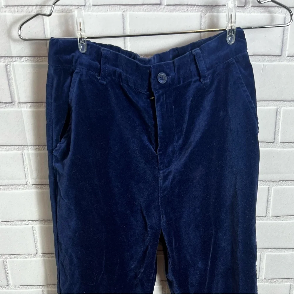 GYMBOREE girls velvet blue straight jeans /size 12