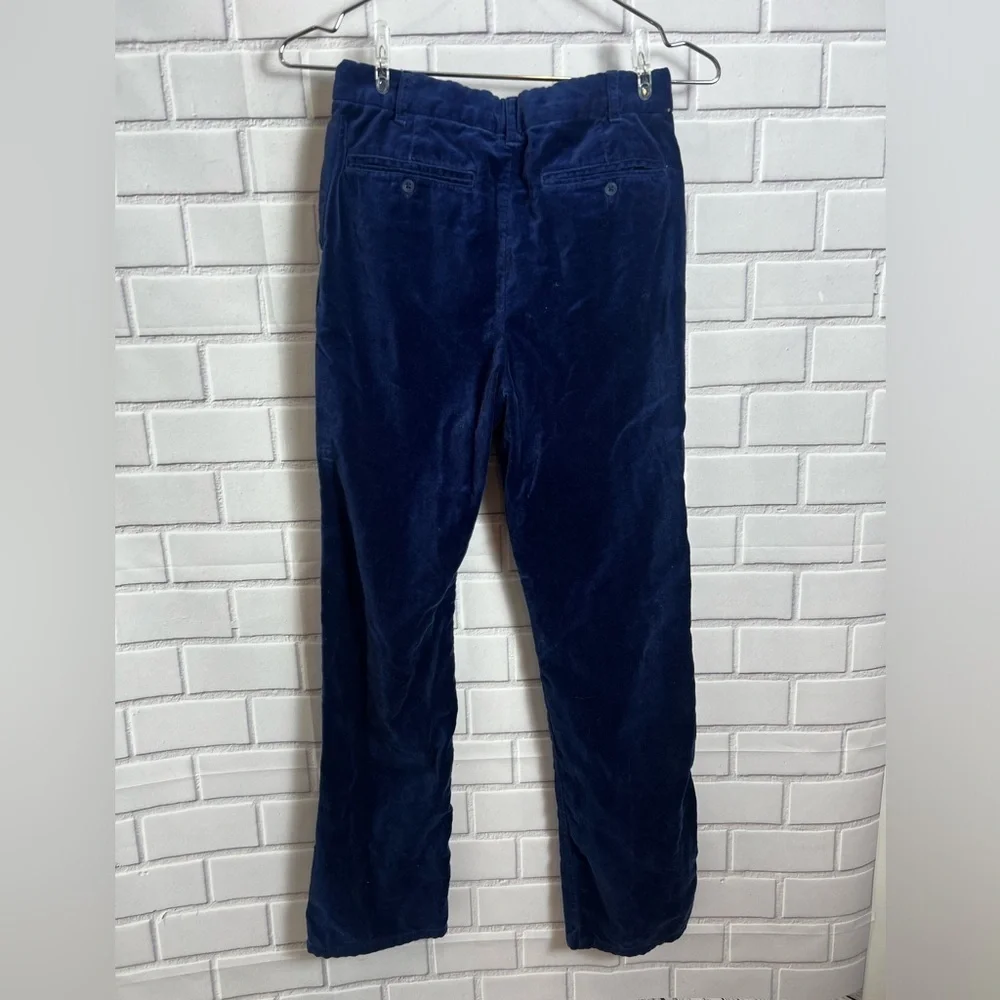 GYMBOREE girls velvet blue straight jeans /size 12