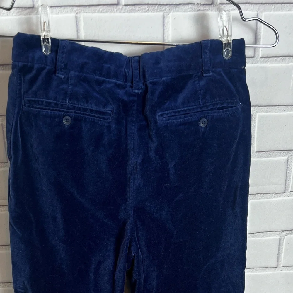 GYMBOREE girls velvet blue straight jeans /size 12