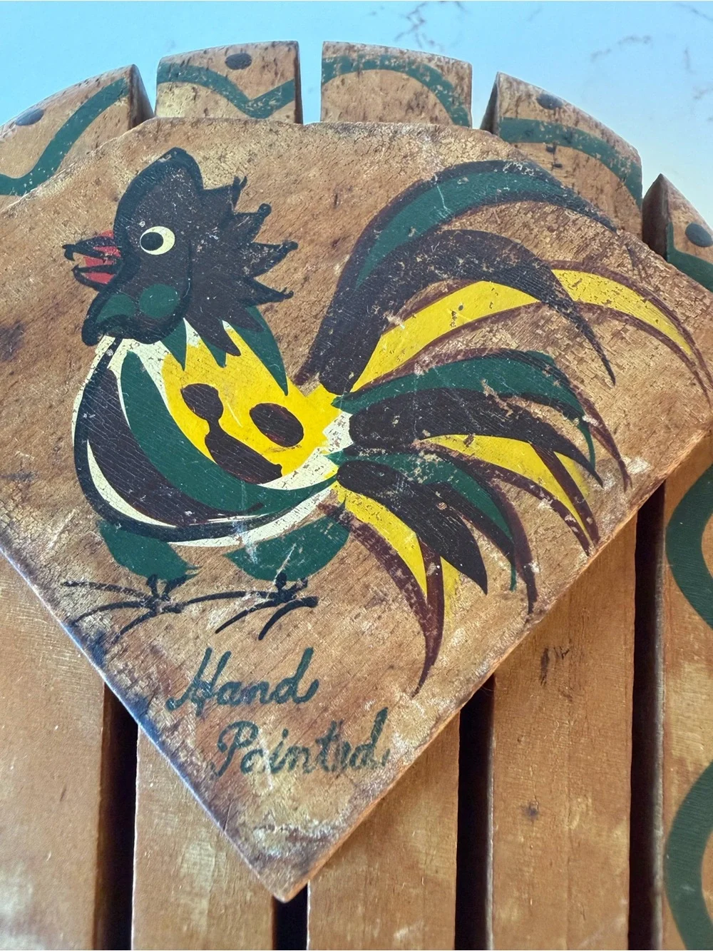 Woodpecker Wood Ware vintage woodpecker