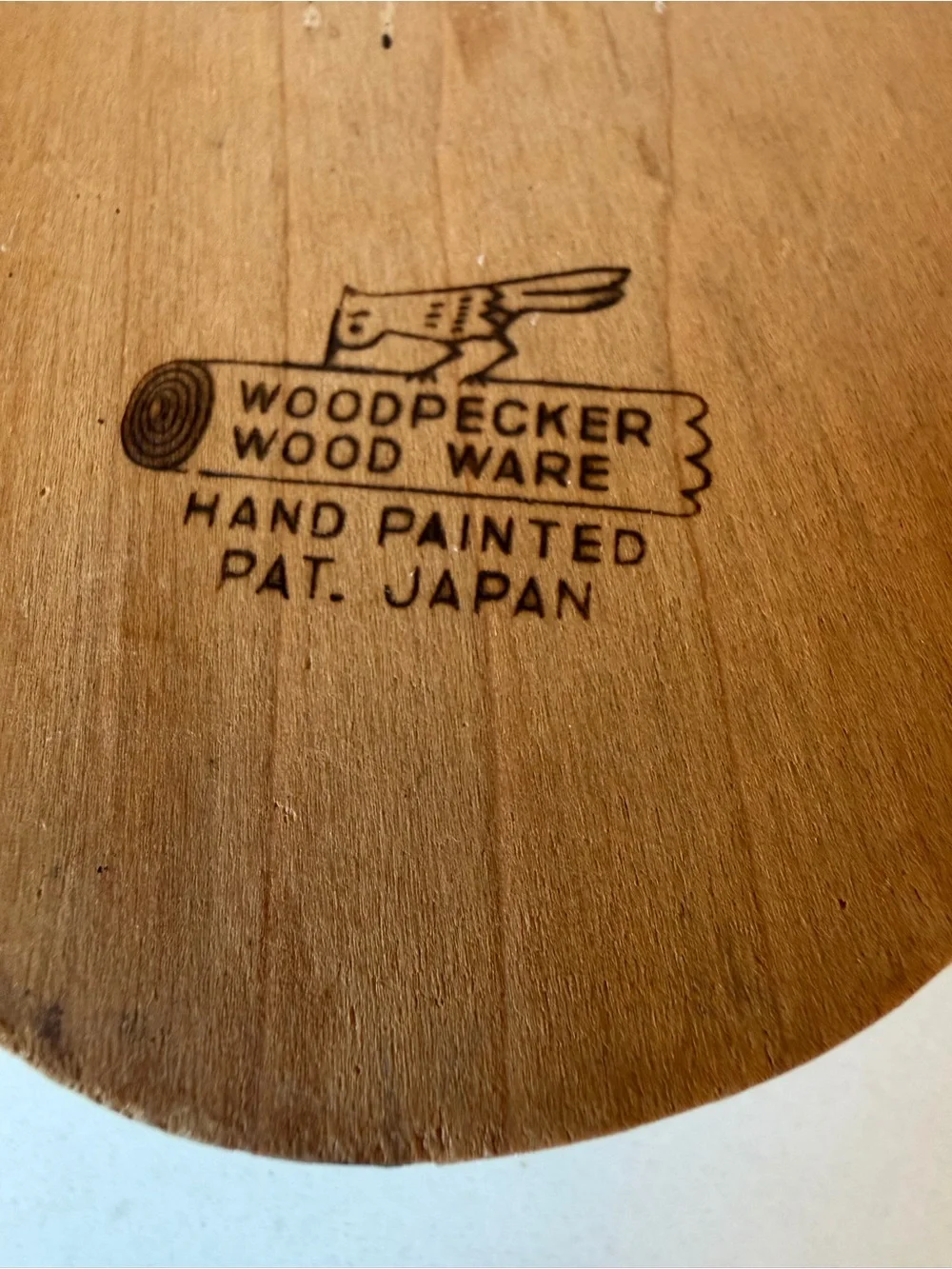 Woodpecker Wood Ware vintage woodpecker