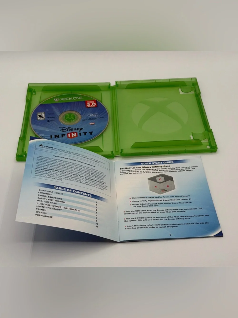 Disney Infinity: 2.0 Edition (Microsoft Xbox One, 2014) Complete & Tested