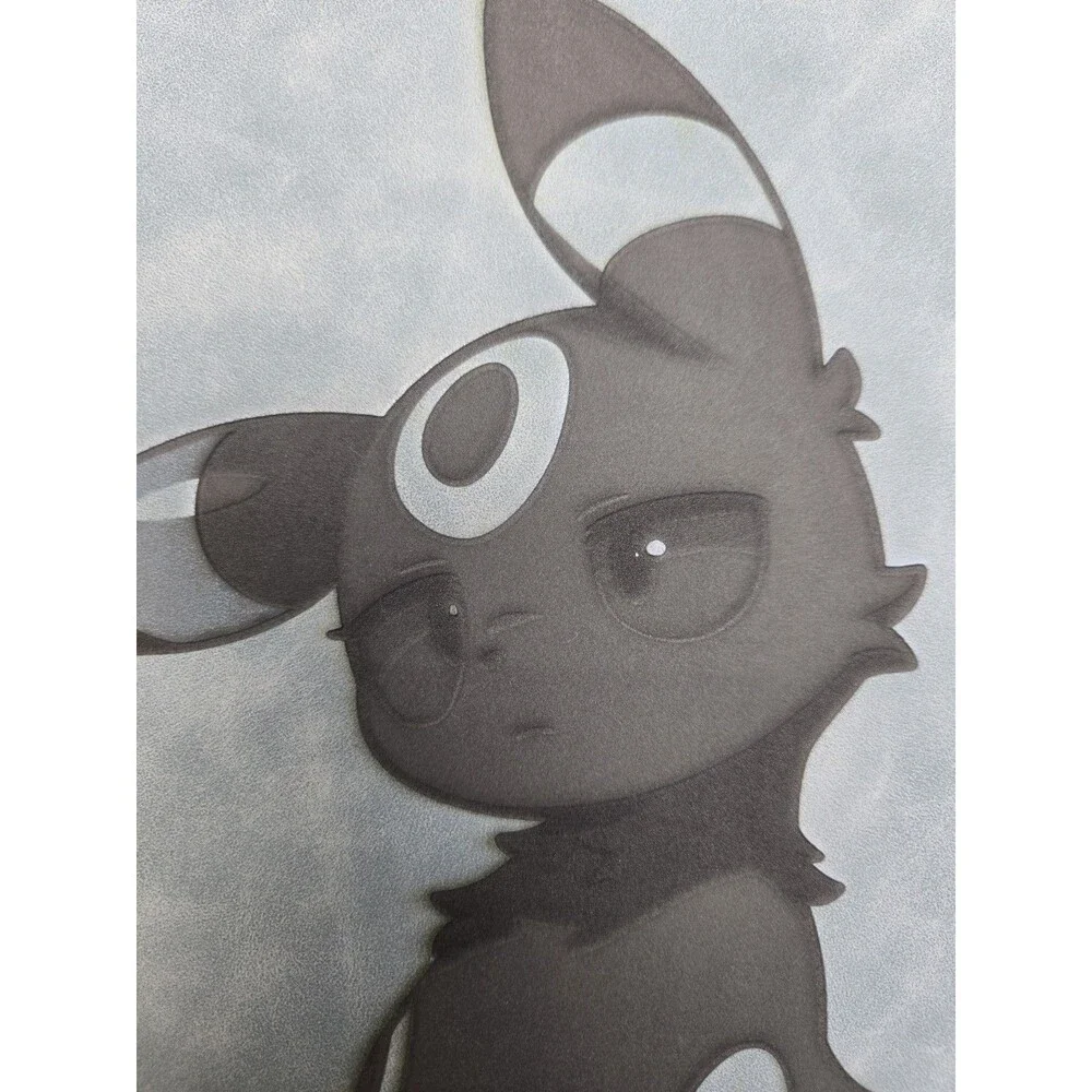 Pokemon Umbreon 2x2 Gray Top Loader Binder 112 Cards B