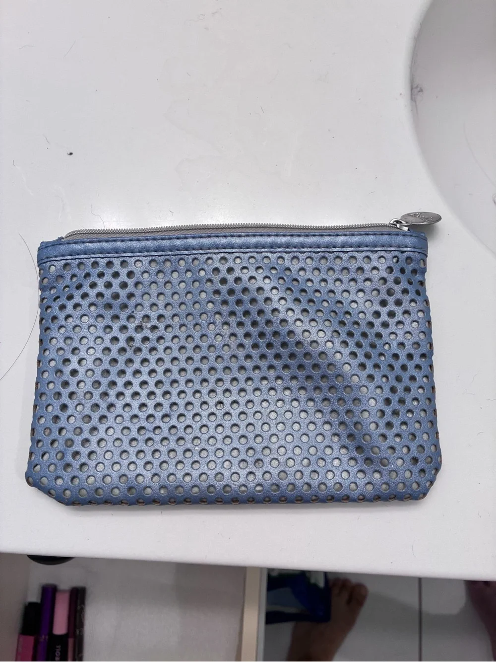 Ipsy Metropolis Jan 2017 Glam Bag Makeup Travel Cosmetic Faux Leather