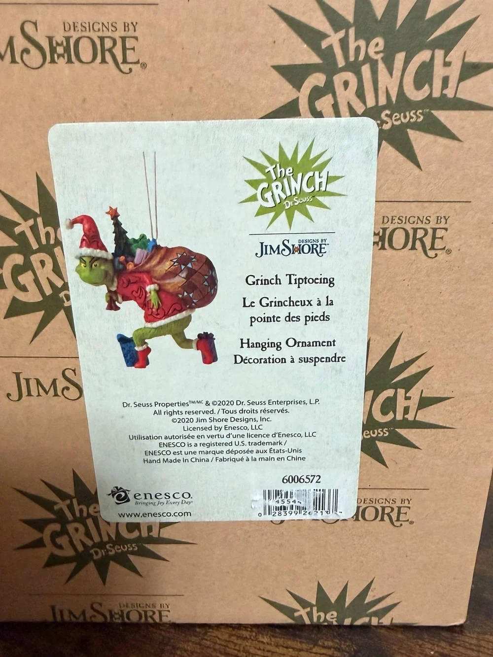 Jim Shore ornaments removed around