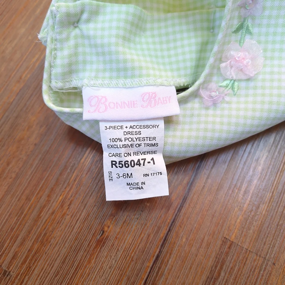 Bonnie Baby sweet gingham