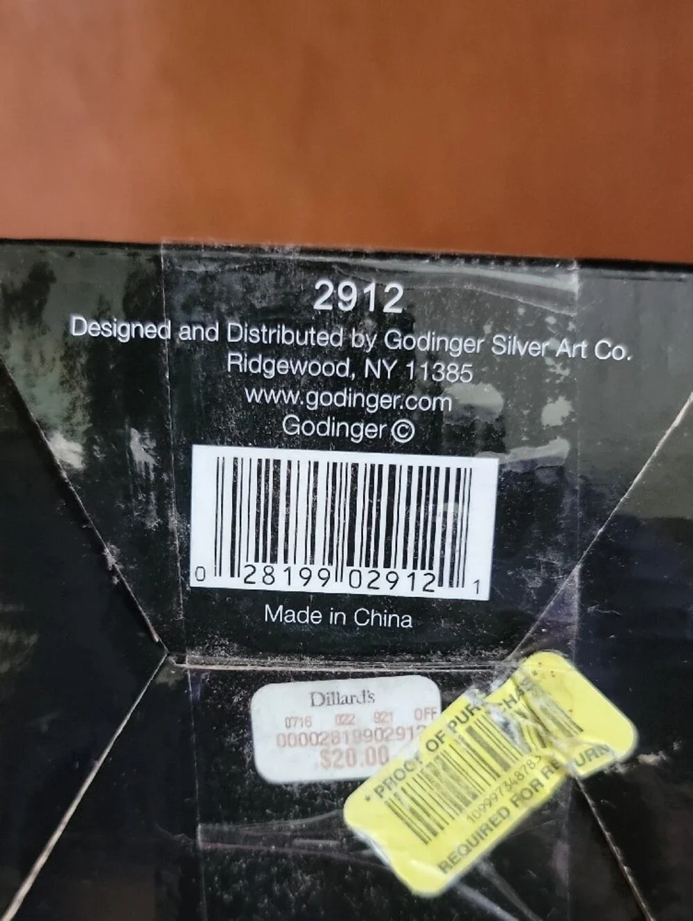 Godinger  Shannon Clear Crystal Fluted Vase