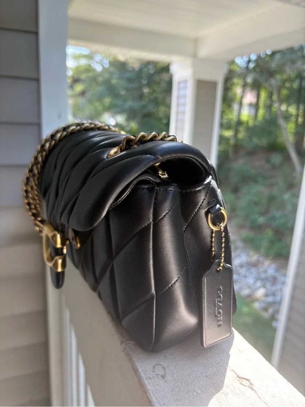 Coach nappa leather