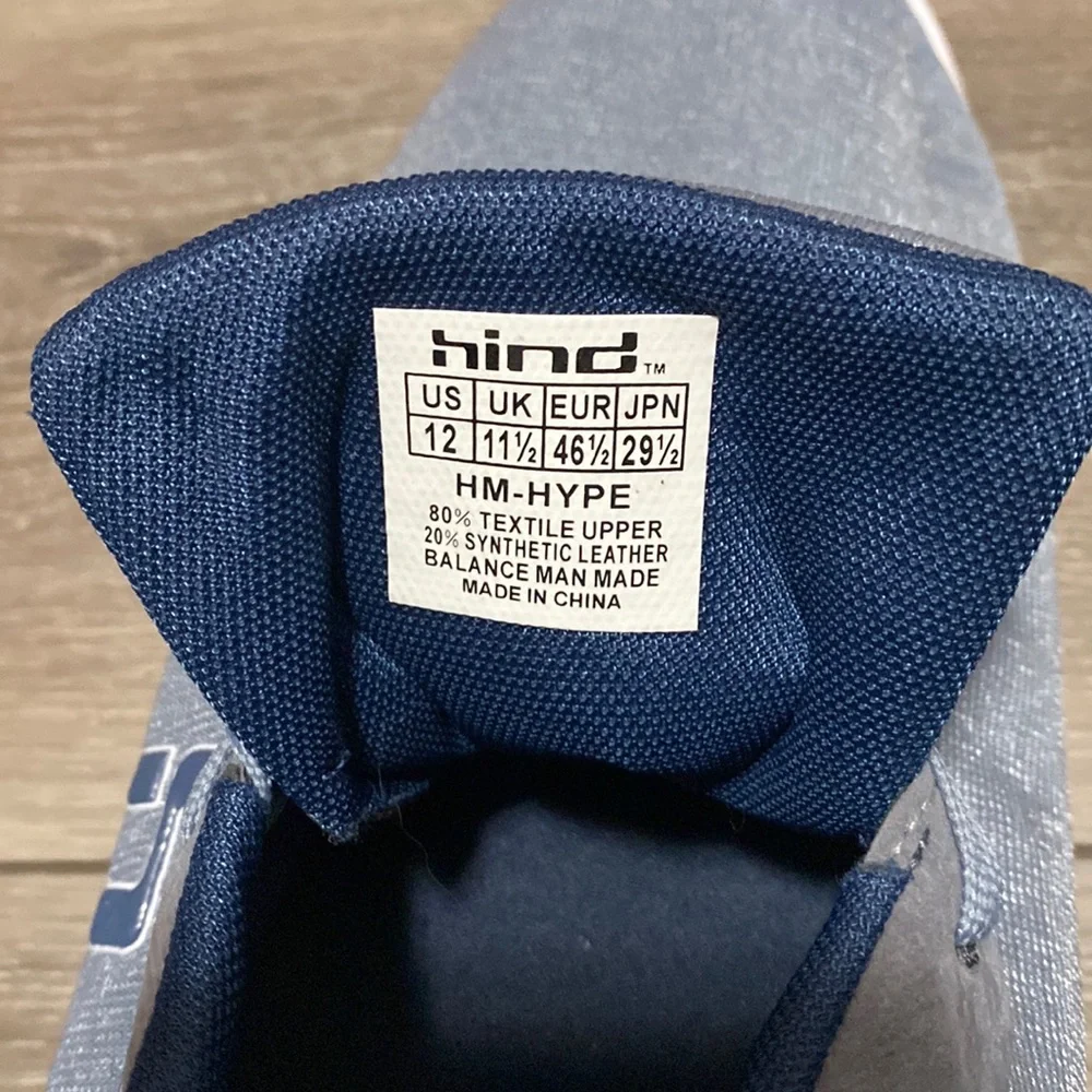 Hind trendy blue
