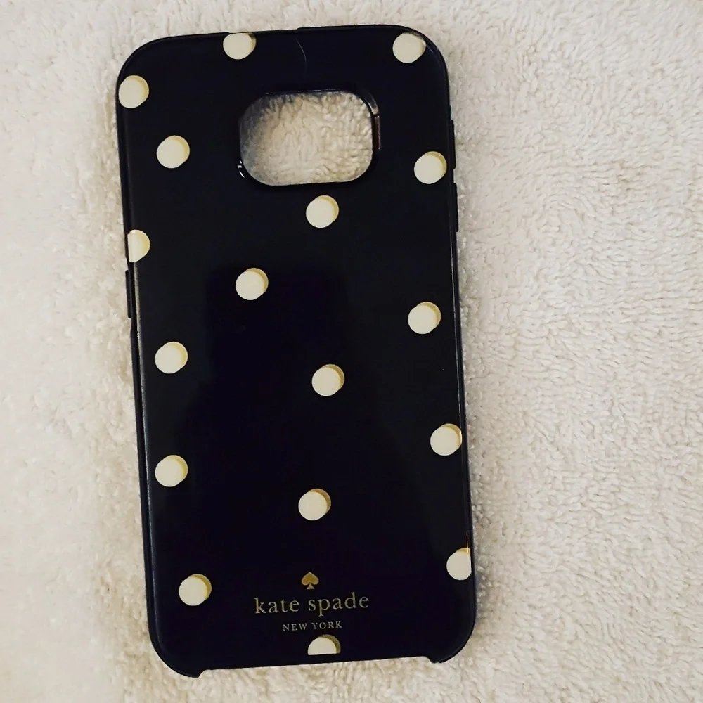 kate spade black white