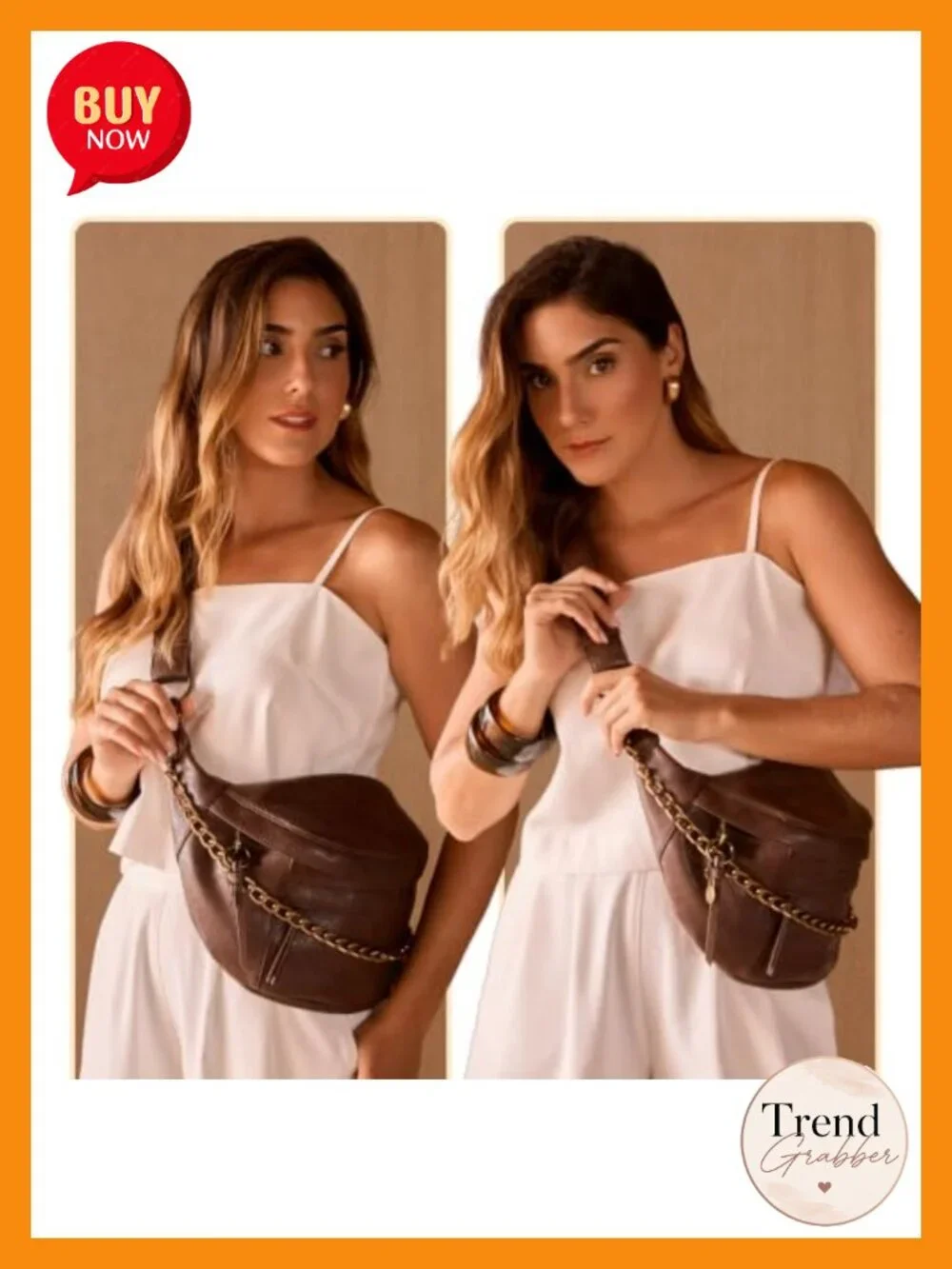 Anti-Pickpocket Crossbody Bag - Large Vegan Faux Leather Sling with RFID,