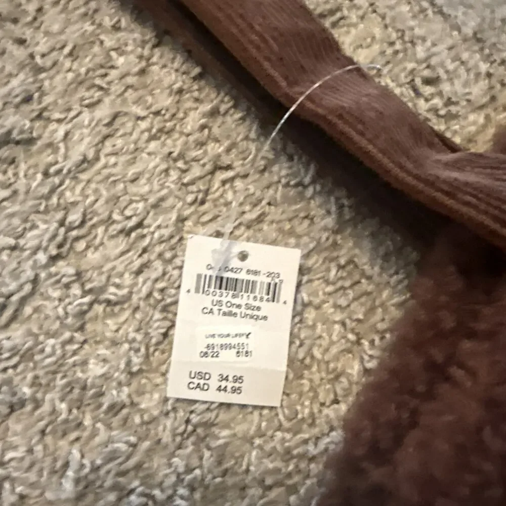 New with tags: AMERICAN EAGLE Outfitters Women's Bag Brown Faux Fur
