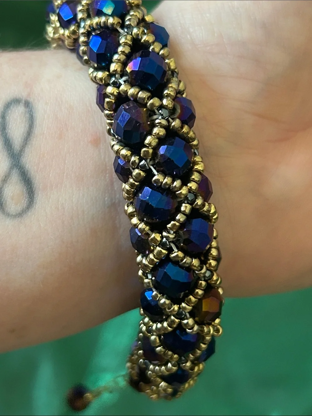 N/A outfit blue crystal