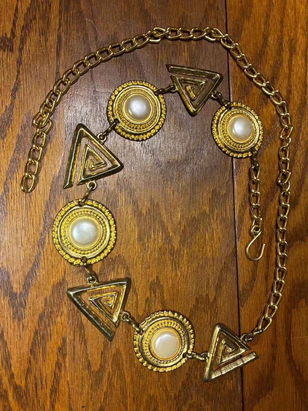 Vintage gold tone