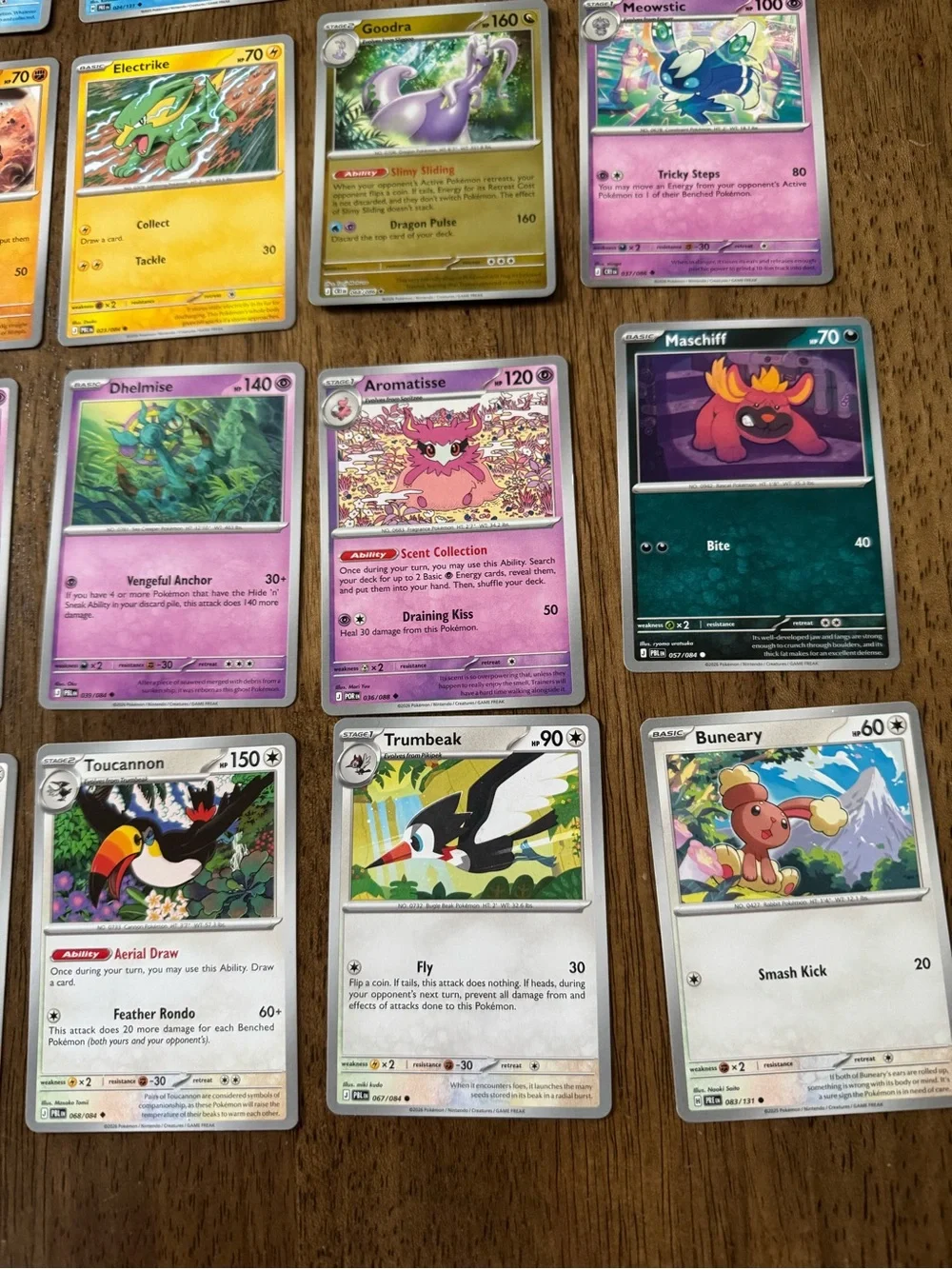 Pokémon Cuties Only 54 Card Lot - Prismatic, Perfect Order, PB, CR + Sleeve Set