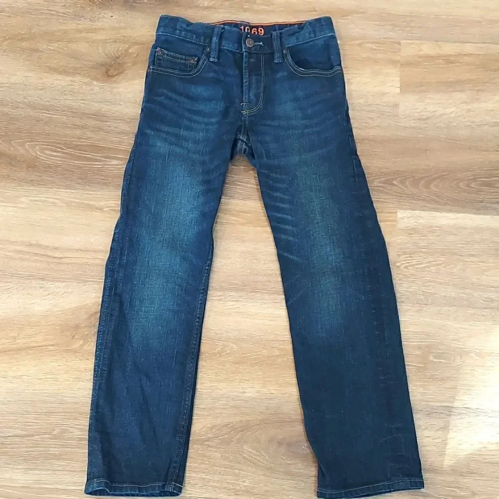 Gap Kids 1969 Original Slim Straight Jeans Sz 8 Slim