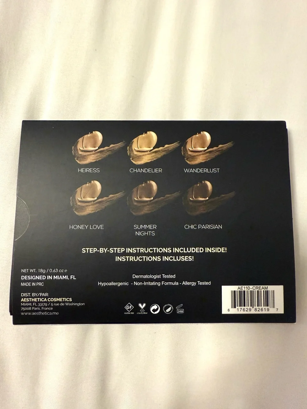 Aesthetica Contour Series Cream - Cream Contour