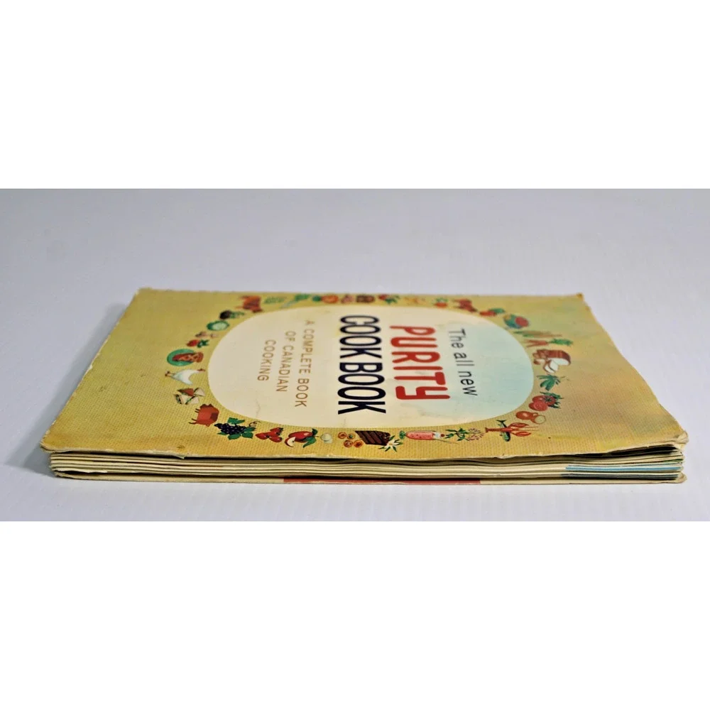 Vintage 1967 The All New Purity Cook Book Canadian Cooking Maple Leaf Mills