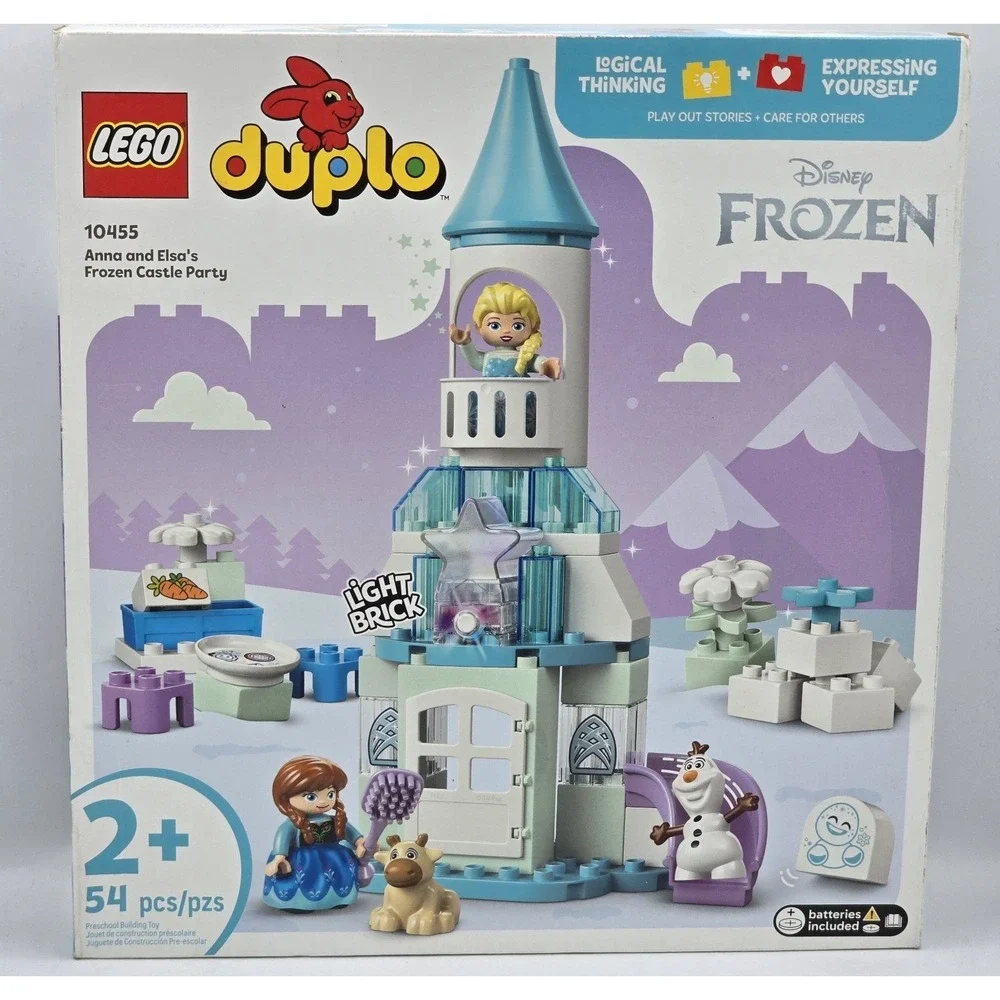 LEGO DUPLO Disney Anna and Elsa's Frozen Castle Party 10455‎