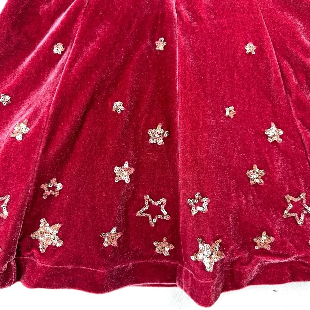 Mini Boden velour sewn