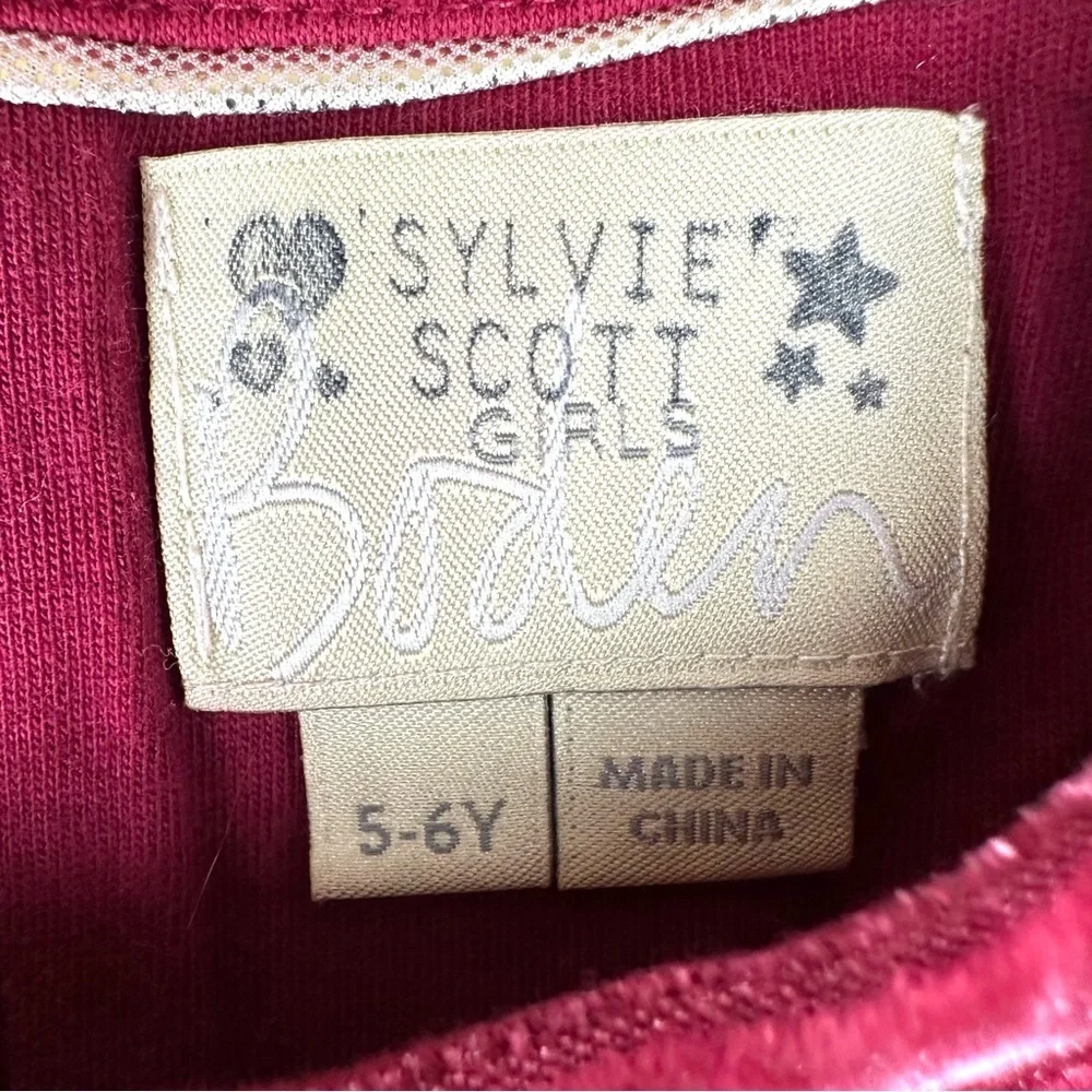 Mini Boden velour sewn