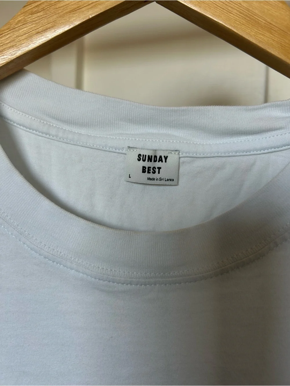 Sunday Best clean boxy tee