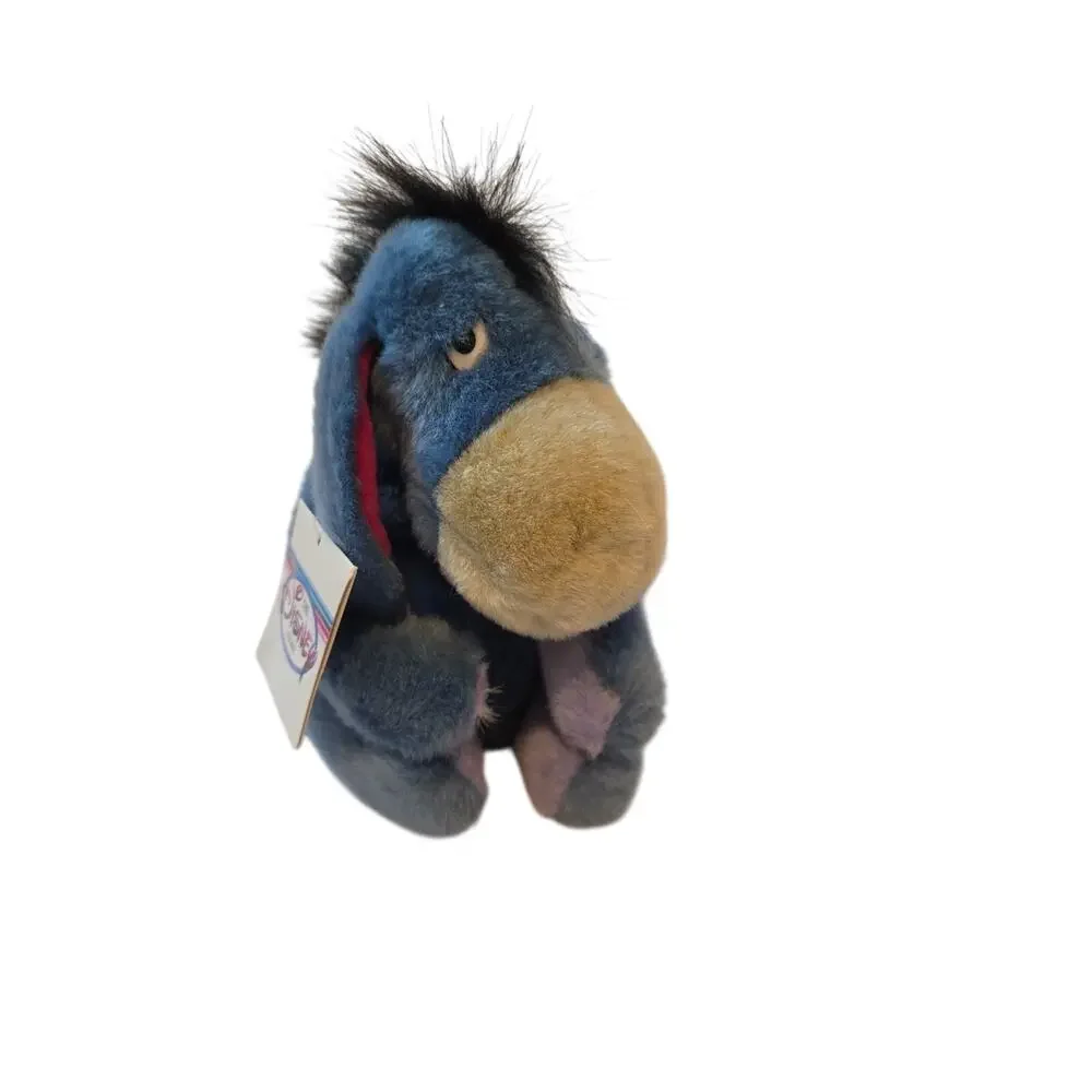 NWT Vintage Disney Store 10” Eeyore Winnie The Pooh Plush - Detachable Tail