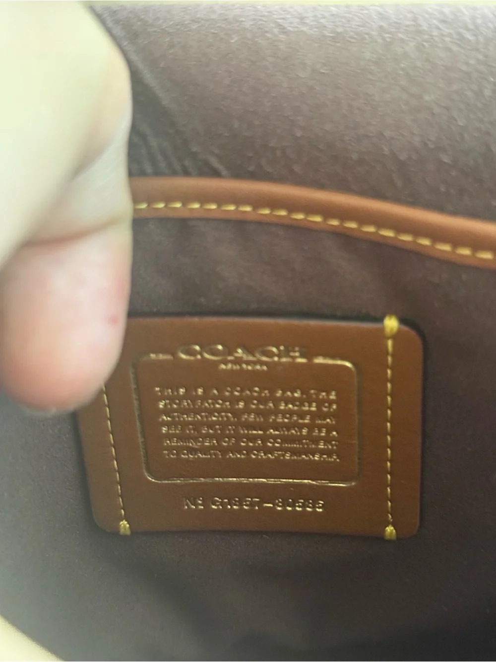 Coach shoulder bag