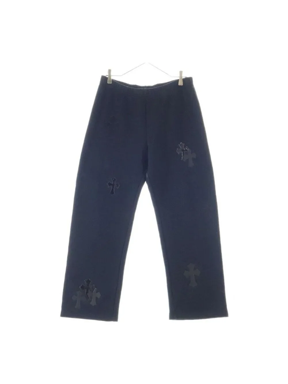 Chrome Hearts Not Cross Patch Sweatpants Black