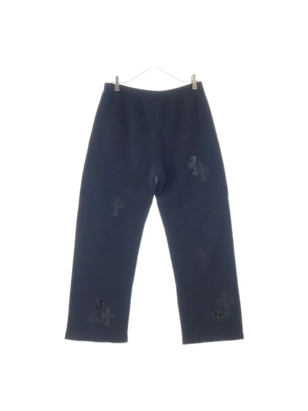 Chrome Hearts Not Cross Patch Sweatpants Black