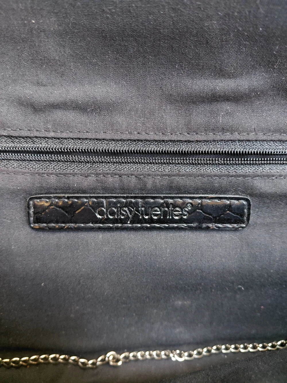 Daisy Fuentes shiny black