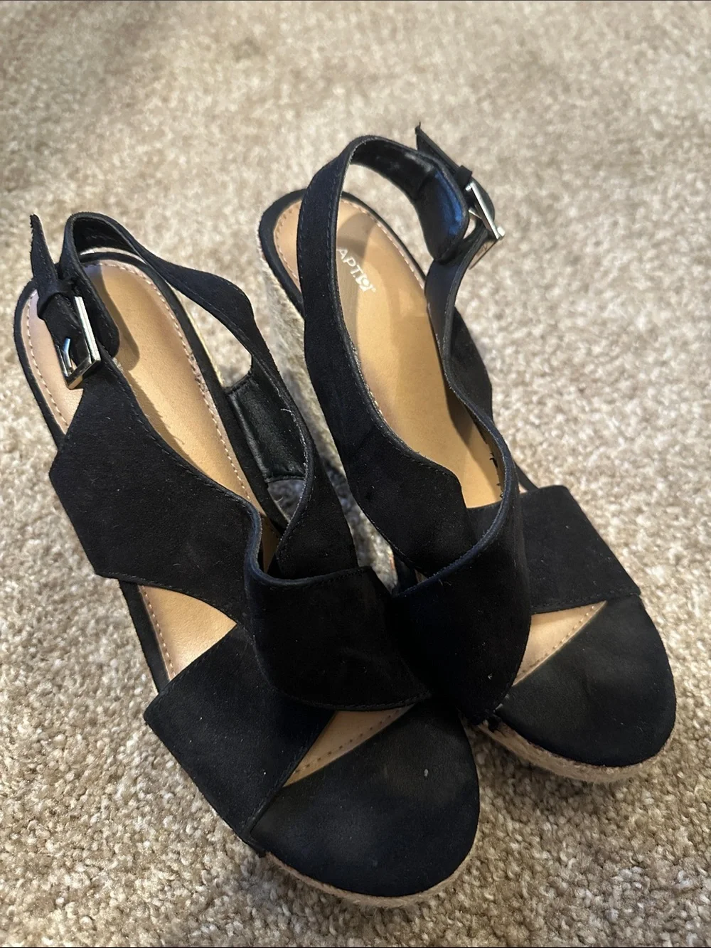 Apt. 9 black suede