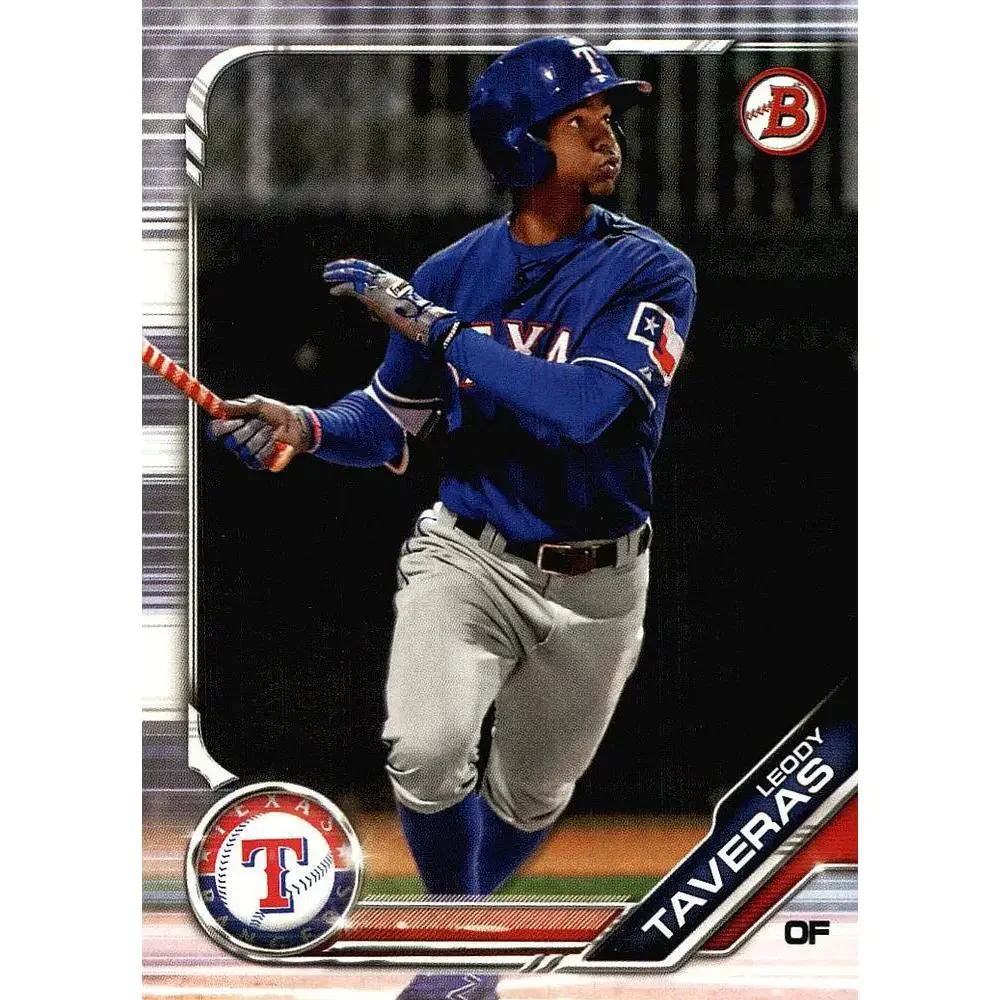 2019 Bowman Prospects Leody Taveras #BP-18 Texas Rangers