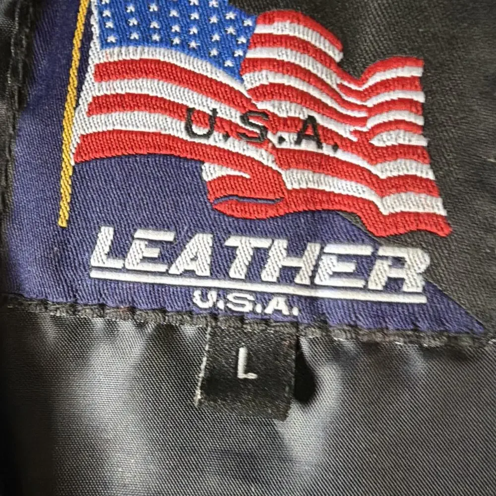 Usa Leather this vintage