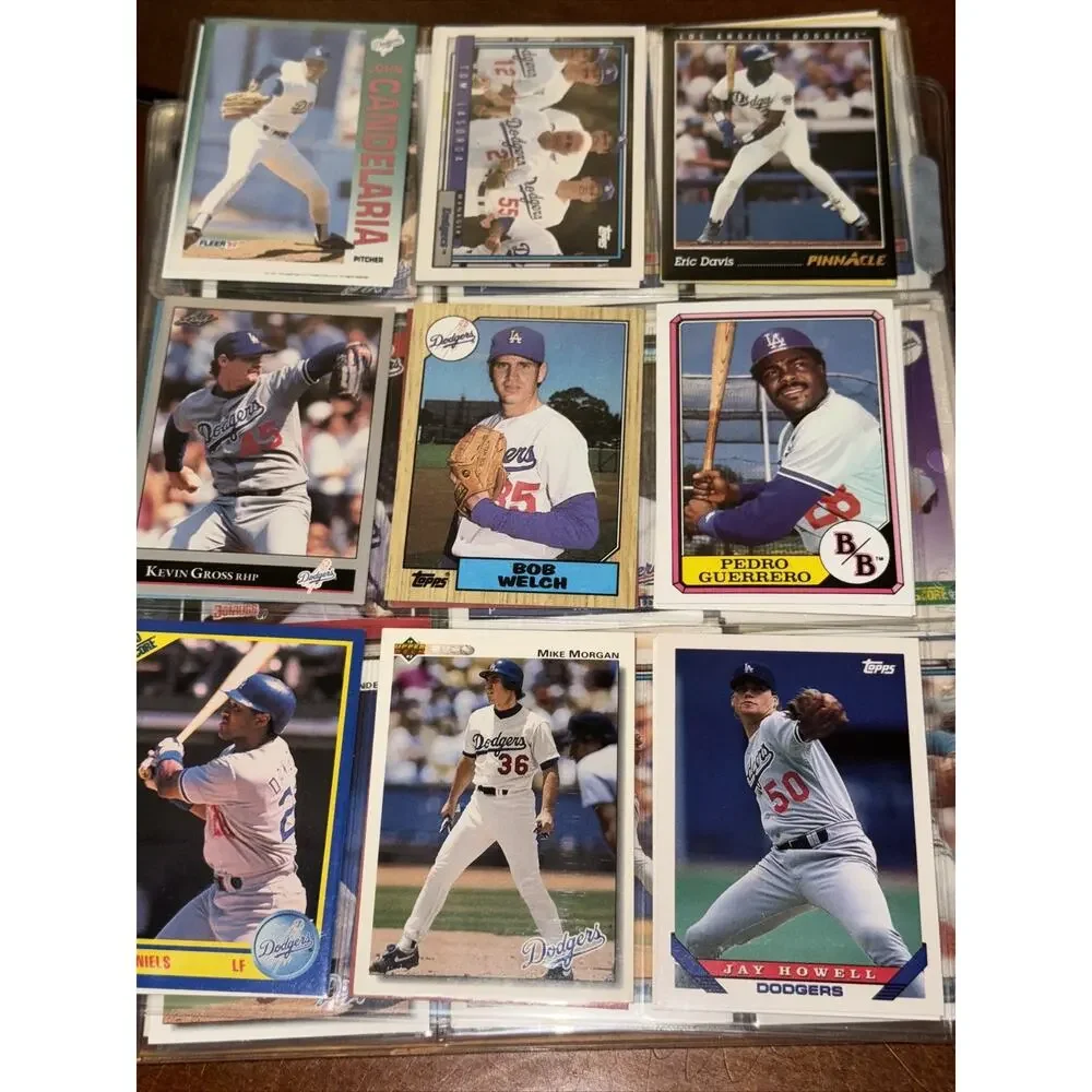 Lot 135+ Los Angeles LA Dodgers Baseball Cards Eddie Murray Pedro Ramon Martinez